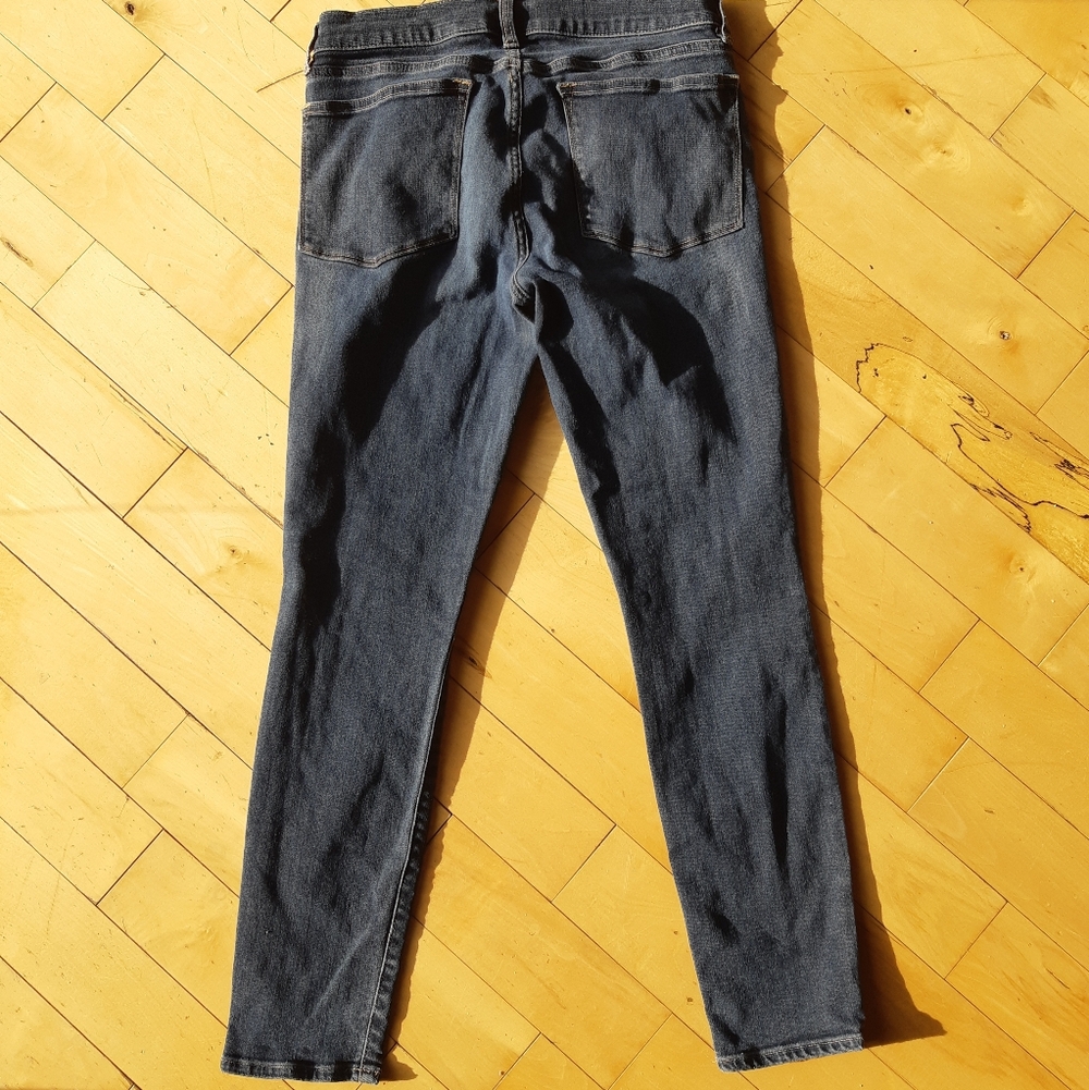 J Crew Stretch Cropped Skinny Jeans 26" Inseam Size 28 - Picture 4 of 4